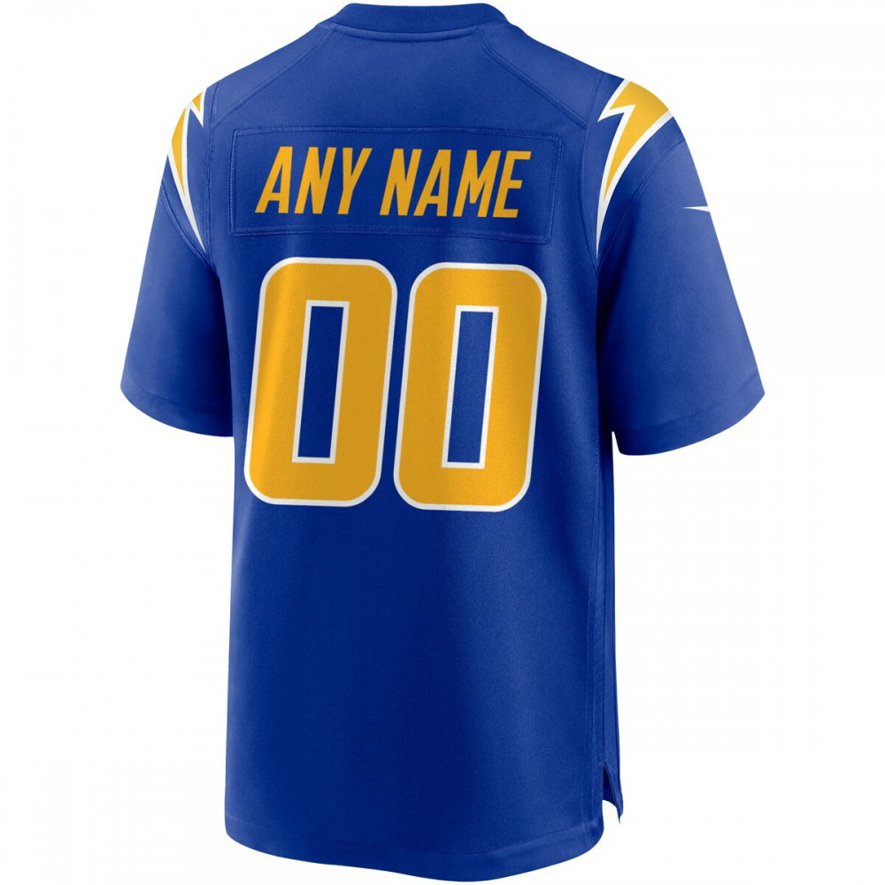 Los Angeles Chargers Nike Alternate Custom Game Jersey - Royal-Profan Arena